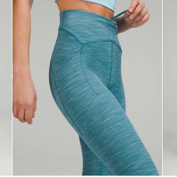 Lululemon Power Thru High-Rise Tight 25"
Heathered Capture Blue Sz women’s 12 - Picture 2 of 10